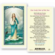 O.l.  Star Of The Sea Holy Card - (Pack Of 50)