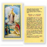 25pk - Oracion A Nuestra Senora De La Merced Laminated Holy Card Pk 25