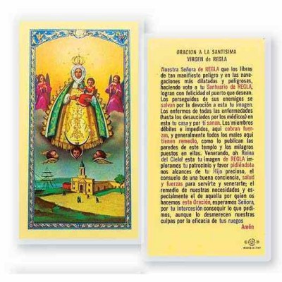 Oracion A N.S. De Regla 2 x 4 inch Holy Card (50 Pack) - 846218017177 - S24-280 Oracion A N.S. De Regla 2 x 4 inch Holy Card (50 Pack) - 846218017177 - S24-280