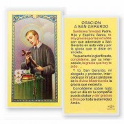25pk - Oracion A San Gerardo Majella Laminated Holy Card Pk 25