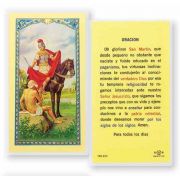 Oracion A San Martin Caballero Holy Card - (Pack Of 50)