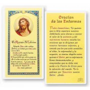 25pk - Oracion De Los Enfermos Laminated Holy Card Pk 25
