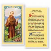 25pk - Orcaion A San Francisco Pajaro Laminated Holy Card Pk 25