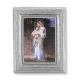 Our Lady of Divine Innocence Gold Stamped Print In Silver Frame - 2Pk -  - 450S-298