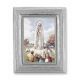 Our Lady of Fatima Gold Stamped Print In Silver Frame - (Pack Of 2) -  - 450S-229