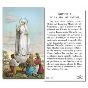 Our Lady Of  Fatima Holy Card w/Gold Edges 100 Pack