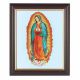 Our Lady Of Guadalupe 10 x 8 in. Print In a Dark Walnut Frame - 846218069251 - 133-216