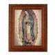 Our Lady Of Guadalupe 10x8 inch Print In a Mahogany Finished Frame - 846218069183 - 161-895