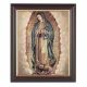 Our Lady Of Guadalupe 10x8 inch Print w/Dark Walnut Frame - 846218069299 - 133-895