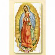 Our Lady Of Guadalupe 2x4 in. Holy Cards - (Pack of 100)