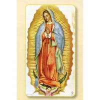 100pk - Our Lady Of Guadalupe 2x4 in. Prayer-Cards - (Pack of 100)