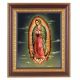 Our Lady Of Guadalupe 8x10 inch Print In a Cherry/Gold Edge Frame - 846218069466 - 126-268