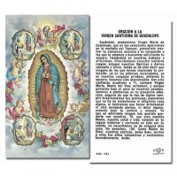 Our Lady Of Guadalupe Prayer-Card 100pk