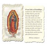 50pk - Our Lady Of Guadalupe Prayer-Card (50 pack)