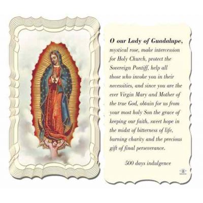 Our Lady Of Guadalupe Holy Card (50 pack) -  - G50-216