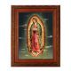 Our Lady Of Guadalupe In A Fine Antiqued Mahogany Finished Frame -  - 161-268