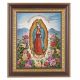 Our Lady Of Guadalupe In A Fine Detailed Cherry /Gold Edge Frame - 846218069442 - 126-218