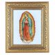 Our Lady Of Guadalupe Lithograph In An Gold Leaf Antique Frame - 846218058293 - 115-216
