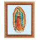 Our Lady Of Guadalupe Print - Cherry Finished Frame - 846218076587 - 122-216