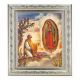 Our Lady Of Guadalupe w/Juan Diego 10x8 inch Print In a Silver Frame - 846218069220 - 164-219