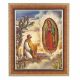 Our Lady Of Guadalupe With Juan Diego In A Cherry Finished Frame - 846218069381 - 122-219