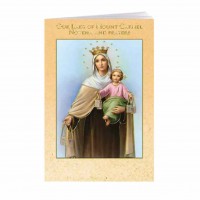 10pk - 3 3/4" x 6" Our Lady of Mount Carmel Novena Book  Sold in Inc of 10