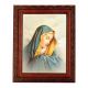 Our Lady Of Sorrows In An Ornate MahoganyFrame w/Beaded Lip 2Pk -  - 861-204
