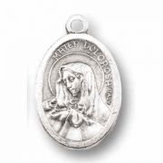 Our Lady Of Sorrows Silver Oxidized Medal (25 Pack)