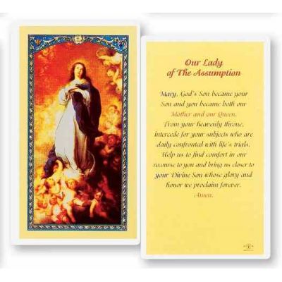 Our Lady Of The Assumption Holy Card - (Pack Of 31) -  - E24-295