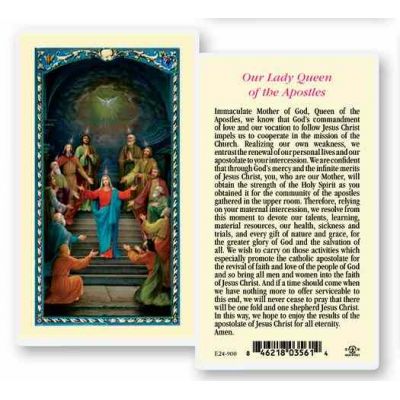 Our Lady Queen Of The Apostles Holy Card - (Pack Of 31) -  - E24-900