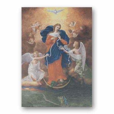 Our Lady Untier Of Knots Fine Art Canvas Print 19 X 27 inch -  - 1927-906