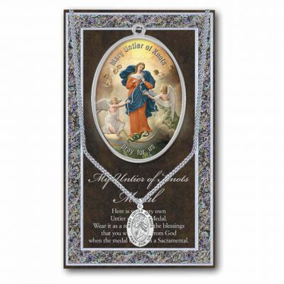Our Lady Untier Of Knots Picture Kit Folder With Medal And Chain 2Pk -  - 950-906