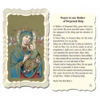 50pk - Our Mother Of Perpetual Help Prayer-Card - (Pack of 50)