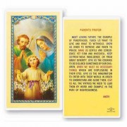 25pk - Parents Prayer Laminated Holy Card  Pk 25