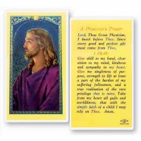 25pk - Physician"s Prayer Laminated Holy Card  Pk 25