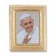 Pope Francis Gold Stamped Print In Gold Frame - (Pack Of 2) -  - 450G-574
