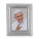 Pope Francis Gold Stamped Print In Silver Frame - (Pack Of 2) -  - 450S-574