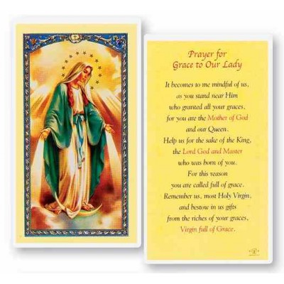 Prayer For Grace Holy Card - (Pack Of 31) -  - E24-840