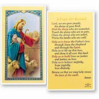 25pk - Prayer for Renewal with Good Shepherd Laminated Holy Card  Pk 25