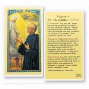 Prayer To Saint Maximilian Kolbe 2 x 4 inch Holy Card (50 Pack)