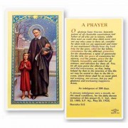 25pk - Saint Vincent de Paul Laminated Holy Card  Pk 25
