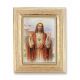 Sacred Heart Of Jesus Gold Stamped Print In Gold Frame - (Pack - 2) -  - 450G-105