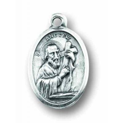 Saint Andrew Oxidized Medal (Pack of 25) -  - 1086-404