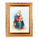 Saint Anne In A Fine Detailed Scroll Carvings Antique Gold Frame - 2Pk -  - 862-610