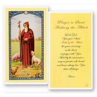 25pk - Prayer to the Saint Anthony Abbot Laminated Holy Card  Pk 25