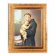 Saint Anthony - Detailed Scroll Carvings Gold Frame - 2Pk -  - 862-300