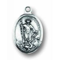 Saint Bernard Oxidized Medal (Pack of 25)