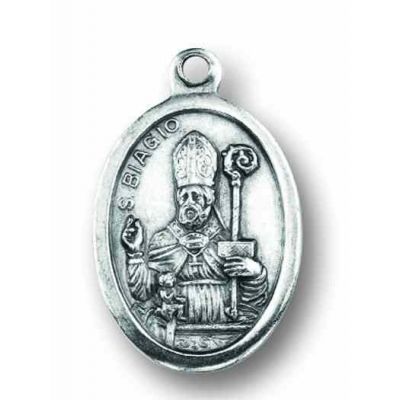Saint blaise Oxidized Medal (Pack of 25) -  - 1086-412