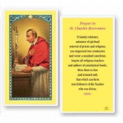 25pk - Saint Charles Laminated Holy Card  Pk 25