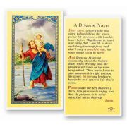 Saint Christopher -driver's Prayer  Holy Card - (Pack Of 31)